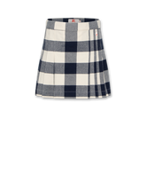 AO 76 CARMELITE GINGHAM MAXI SKIRT
